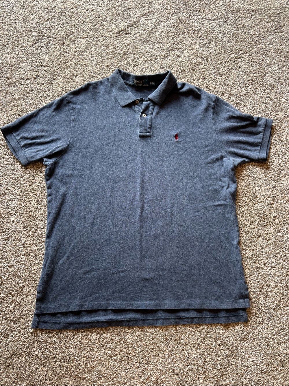 Polo by Ralph Lauren Men's Slate Blue Short-Sleeve Polo